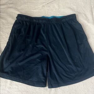 Reebok Men's Navy Athletic Shorts